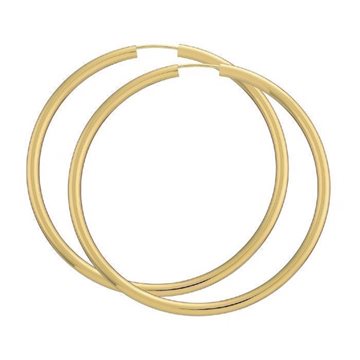 BNH - Creoler forgyldt sølv 3,0/60mm